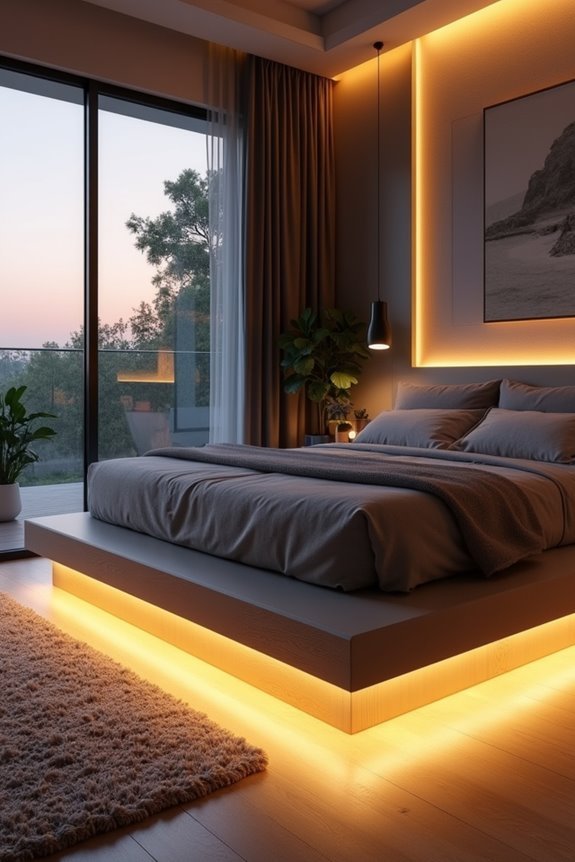 ambient under bed lighting strips