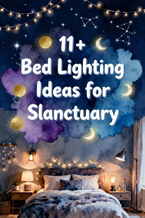 bed lighting design inspiration
