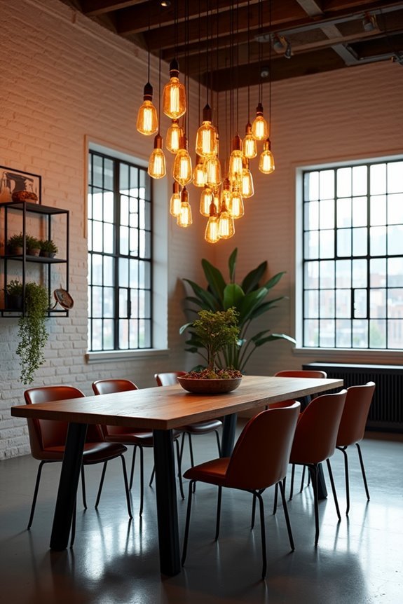 bold vintage lighting statements