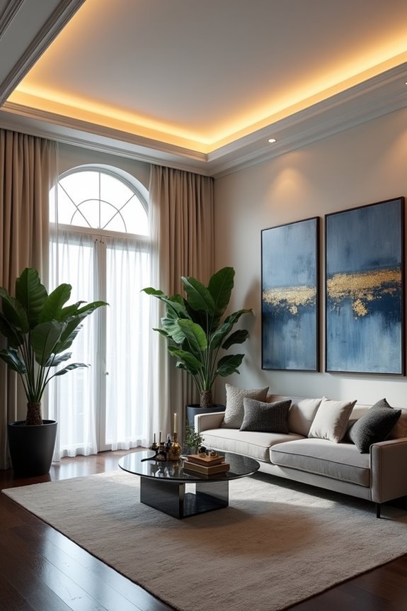 elegant concealed track lighting