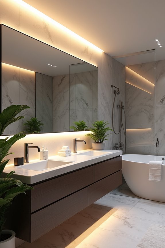 elegant cove lighting design