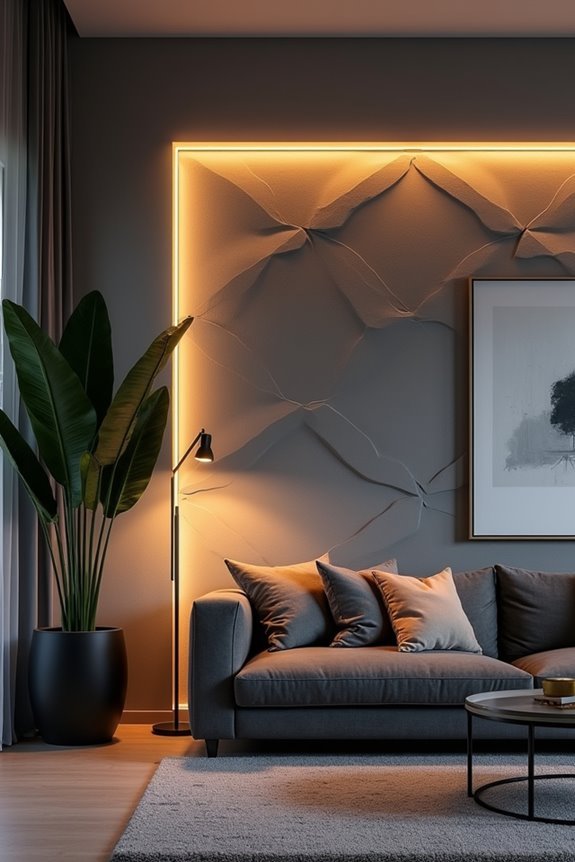 grazing light for textures