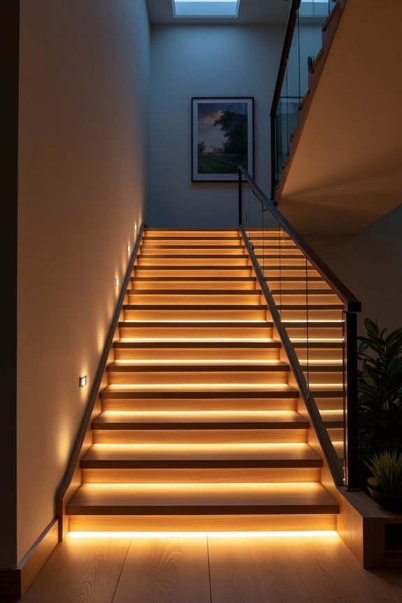motion sensor stair illumination