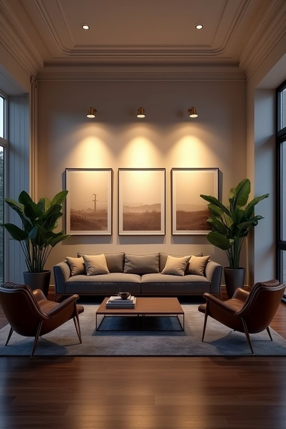 museum quality picture lighting