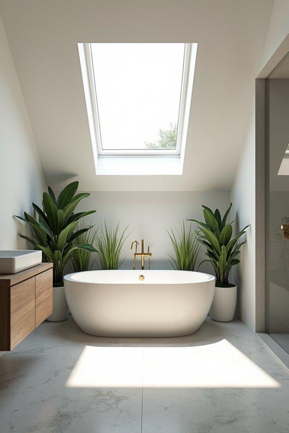 natural light for bathrooms
