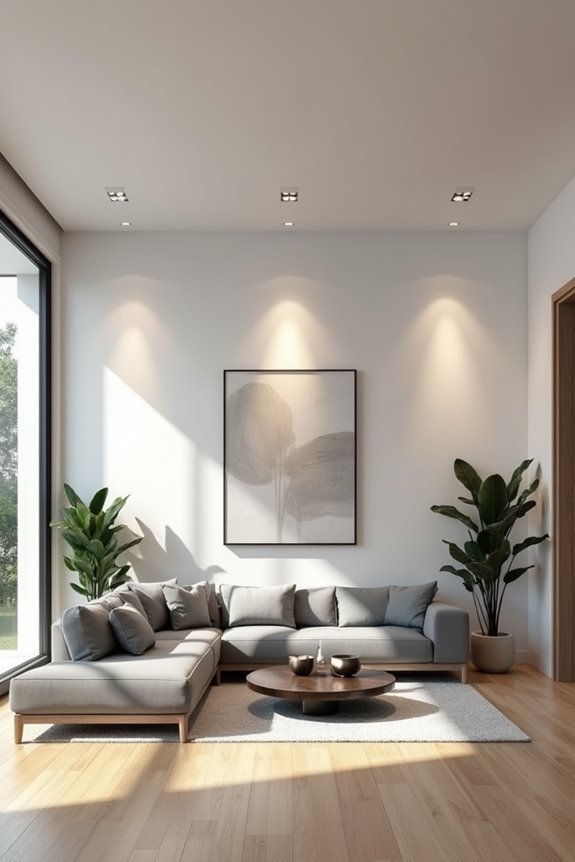 sleek efficient ceiling illumination