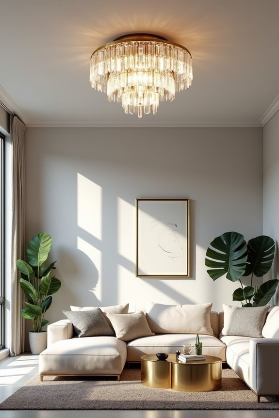 sleek geometric crystal elegance