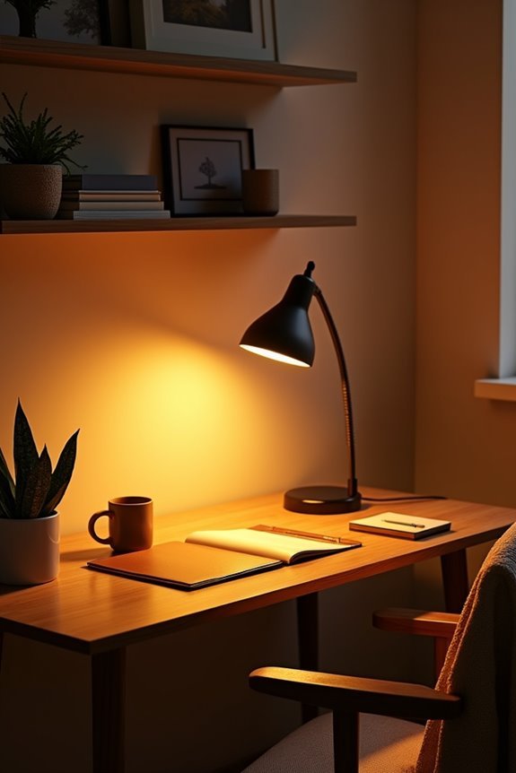 soothing amber lighting advantages