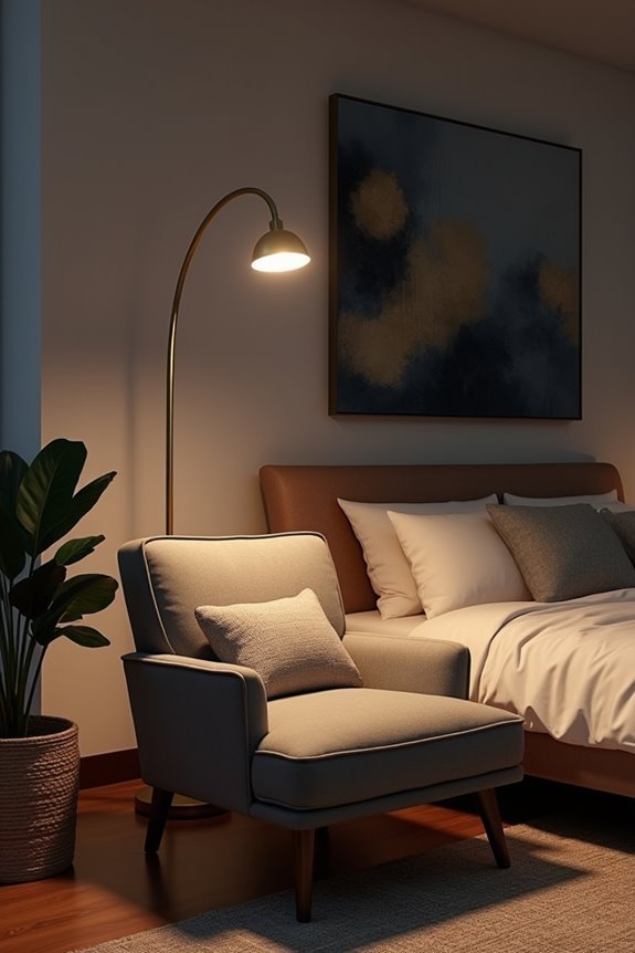 sophisticated ambient floor lighting