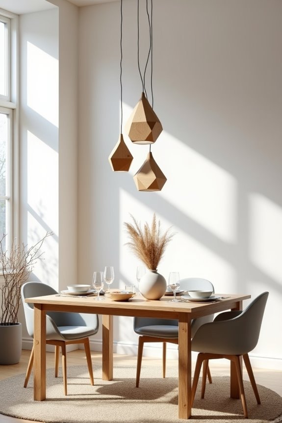 sustainable geometric wood elegance