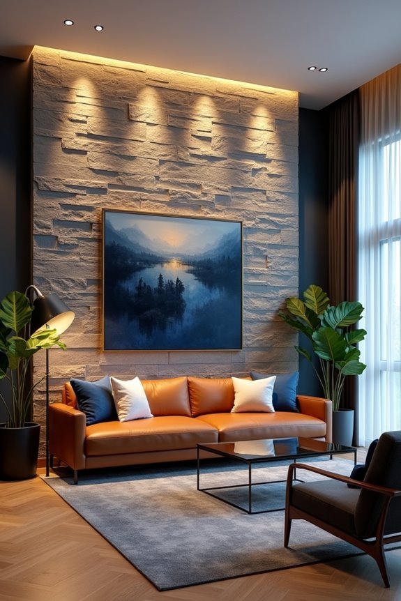 transform walls with uplighting