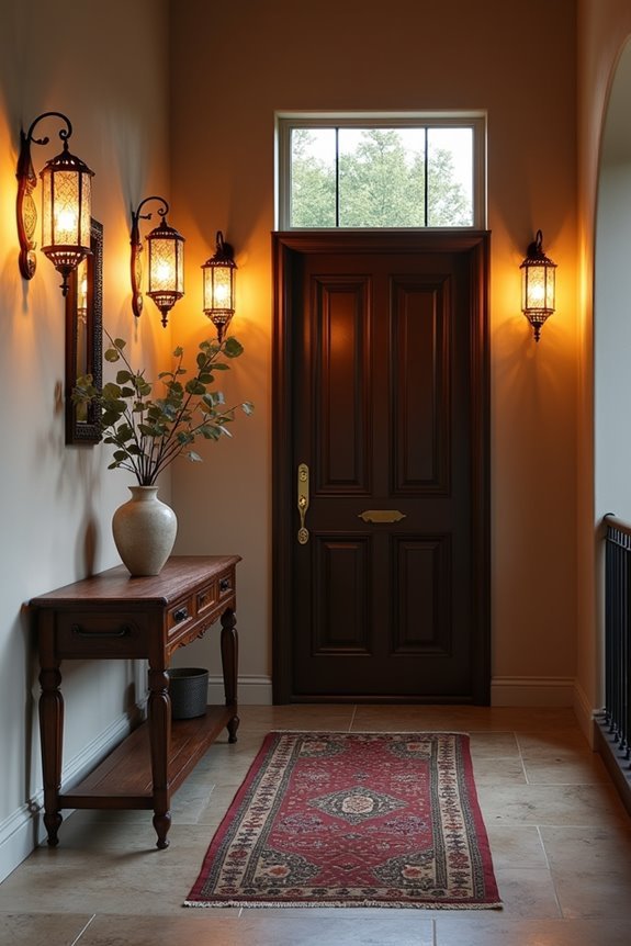 vintage lanterns for entryways