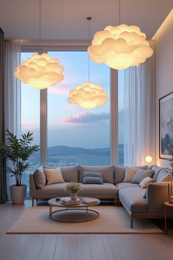 whimsical ethereal light fixtures