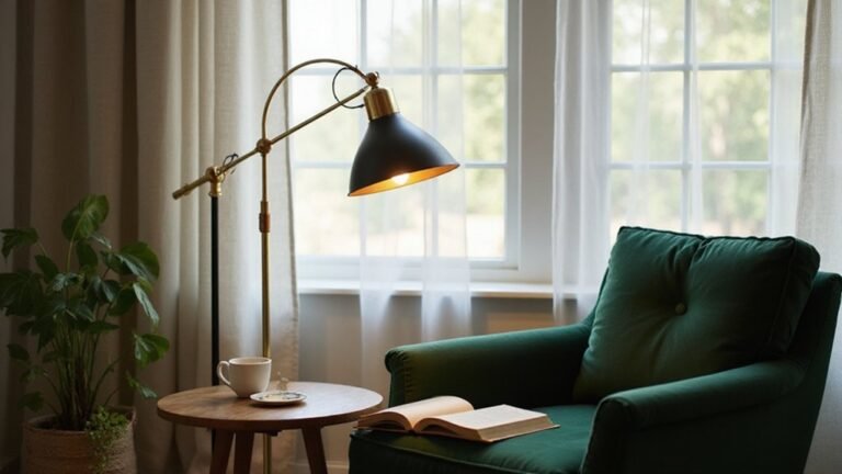 best swing arm floor lamps