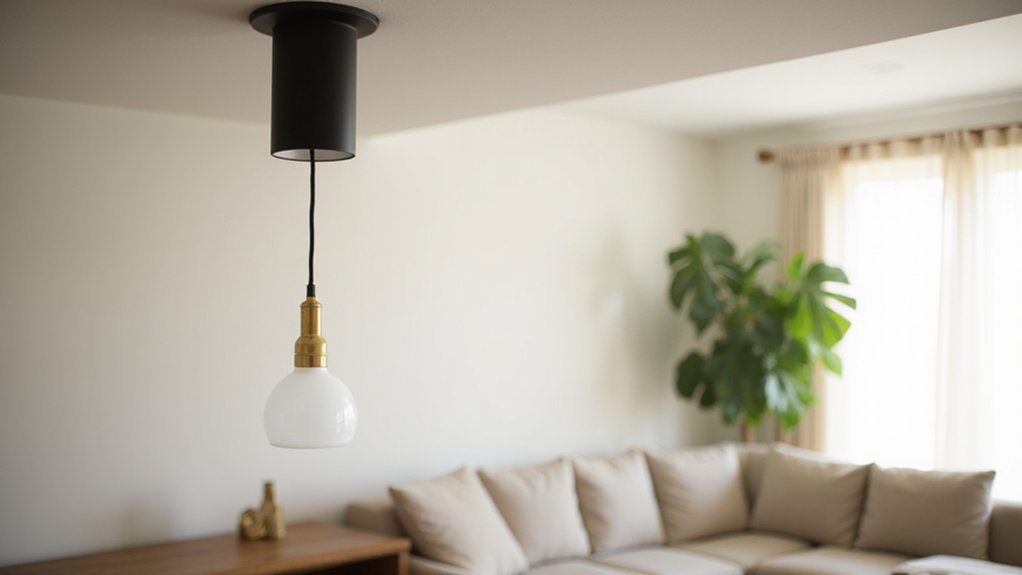 converts light into pendant