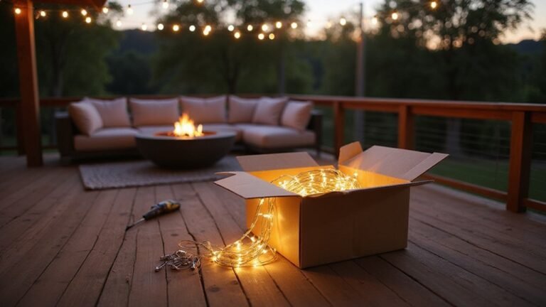 deck lighting installation instructions