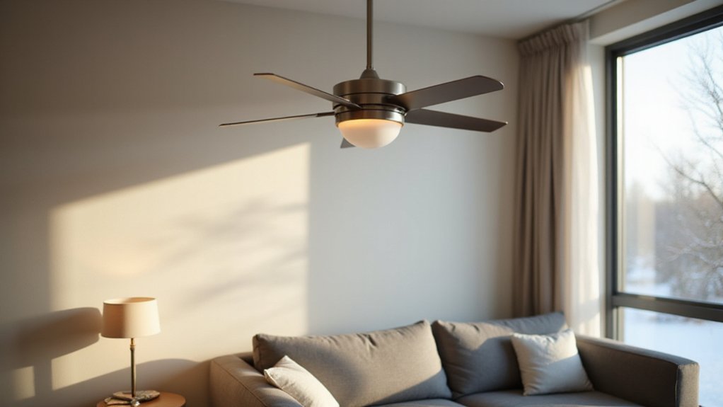 fan direction for winter