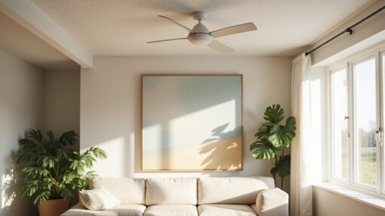 flush mount fan efficiency