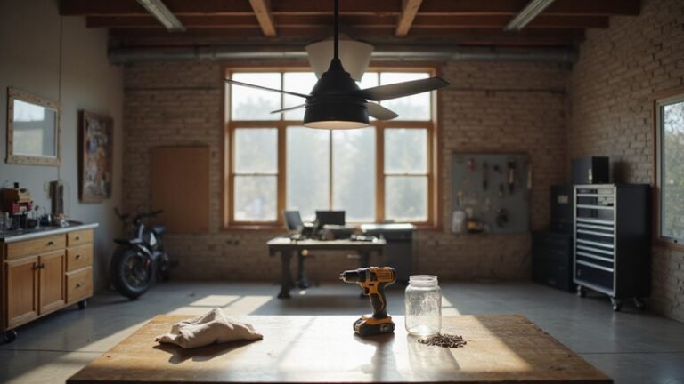 garage ceiling fan options