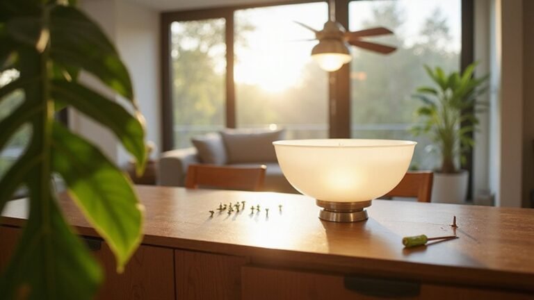 install ceiling fan light