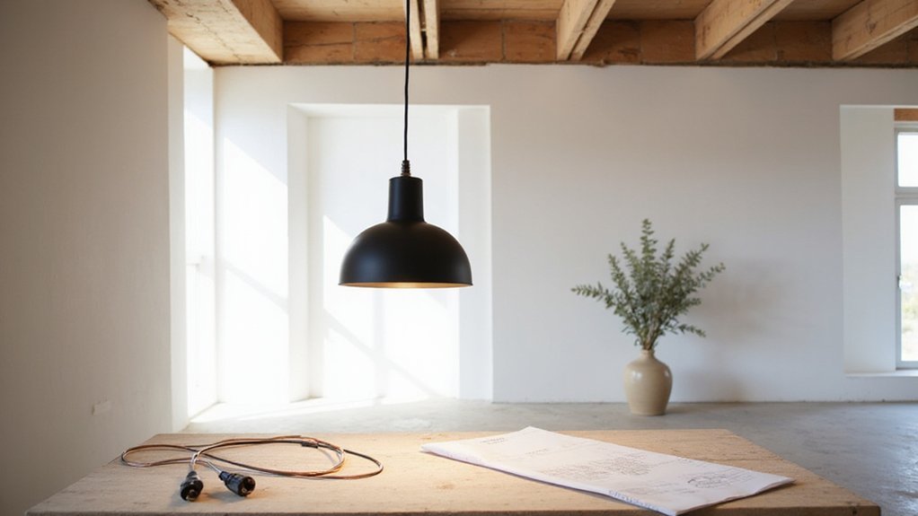install pendant light safely