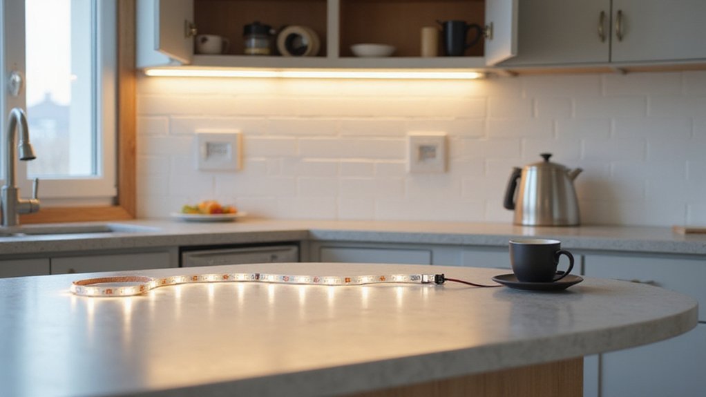 install under cabinet lighting