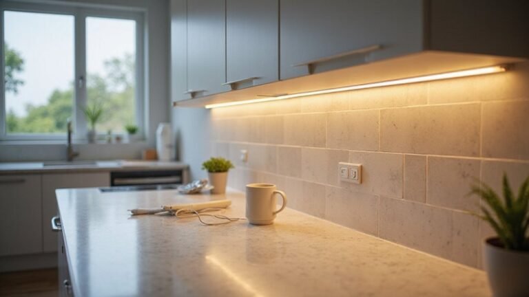 installing under cabinet lighting
