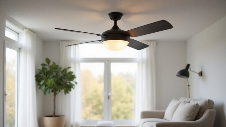 quiet stylish ceiling fans