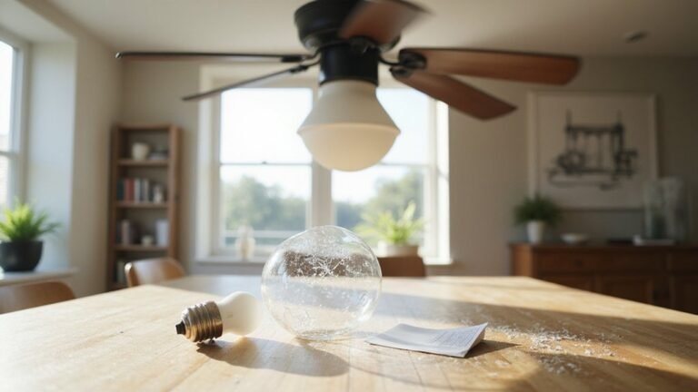 replacing ceiling fan globes
