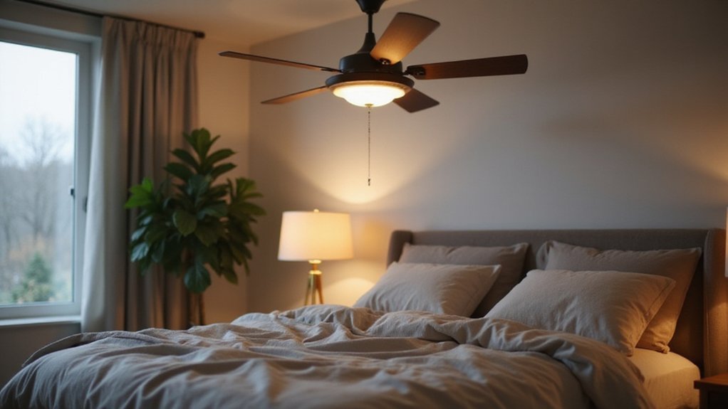 top bedroom fan lighting