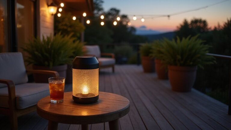 top solar deck lighting