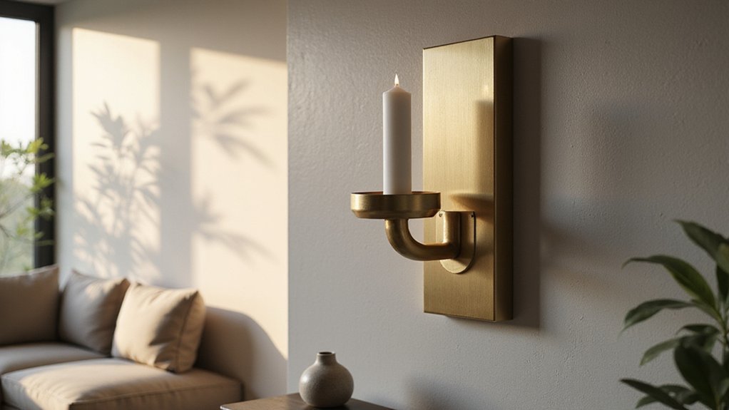 top wall sconce candle holders